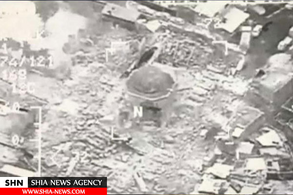 تصاویر رویترز از انفجار مسجد جامع موصل توسط داعش