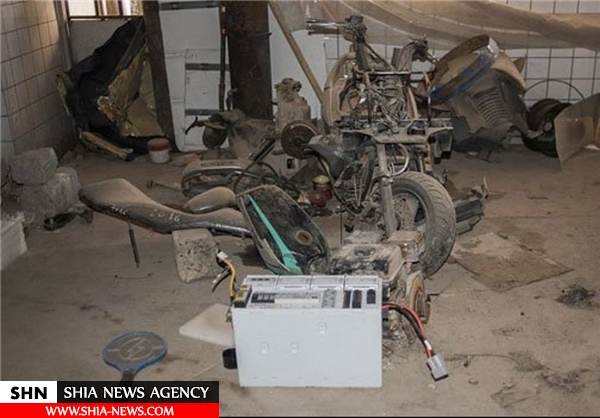 کشف بمب‌های گازی داعش در موصل+ تصویر