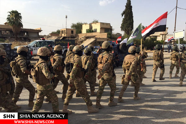 تصاویر رژه نیروهای پلیس اتحادیه عراق در موصل