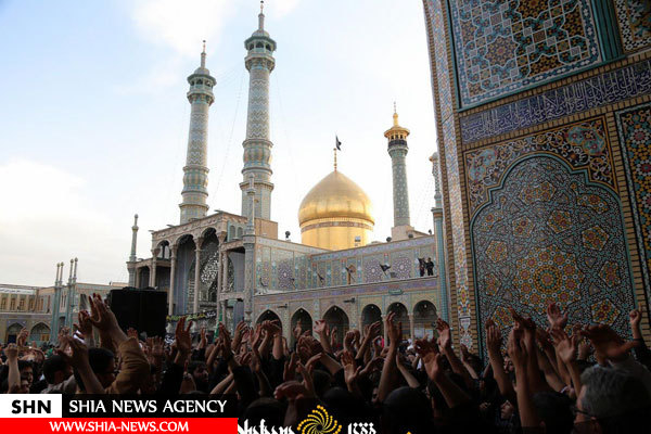 دسته عزاداری به مناسبت سالروز تخریب قبور ائمه بقیع(ع) در قم