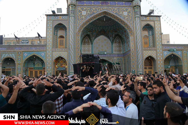 دسته عزاداری به مناسبت سالروز تخریب قبور ائمه بقیع(ع) در قم