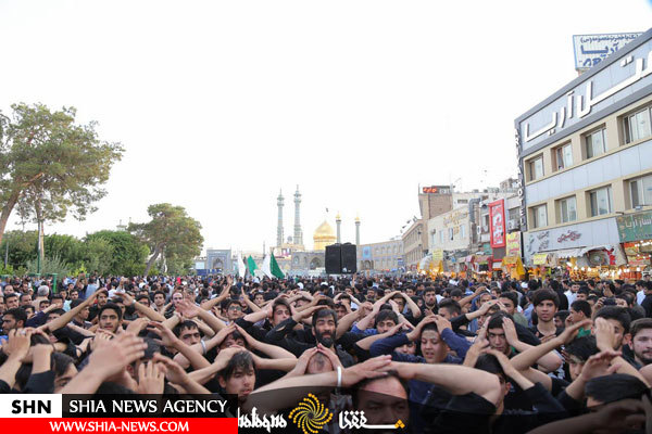 دسته عزاداری به مناسبت سالروز تخریب قبور ائمه بقیع(ع) در قم