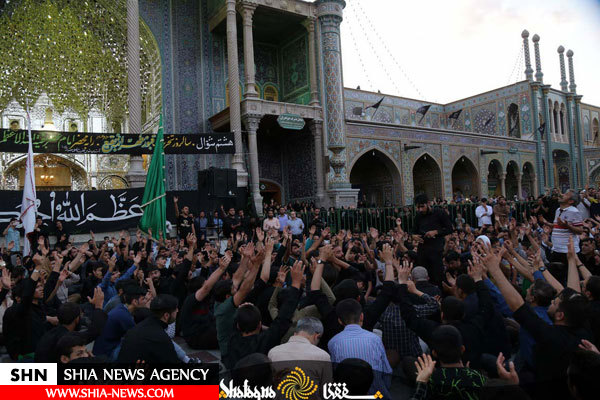 دسته عزاداری به مناسبت سالروز تخریب قبور ائمه بقیع(ع) در قم