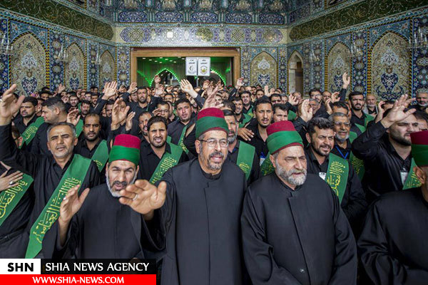 عزاداری پرسنل حرم حضرت عباس(ع) به مناسبت سالروز تخریب بقیع