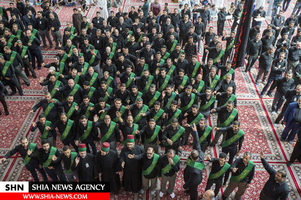 عزاداری پرسنل حرم حضرت عباس(ع) به مناسبت سالروز تخریب بقیع