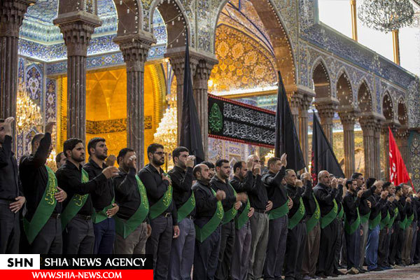 عزاداری پرسنل حرم حضرت عباس(ع) به مناسبت سالروز تخریب بقیع
