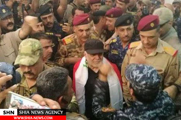 تصاویرنخست وزیر عراق در ساختمان استانداری نینوا تصاویرنخست وزیر عراق در ساختمان استانداری نینوا