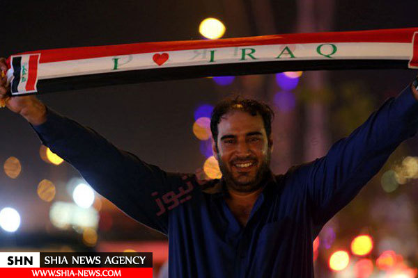 گزارش تصویری از شادی عراقی ها از آزادی موصل