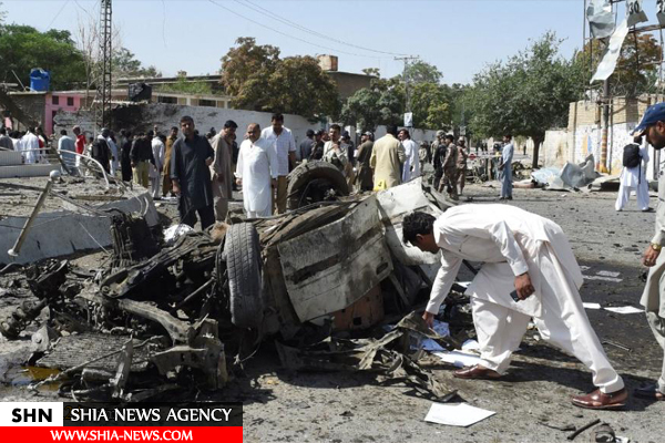 انفجار انتحاری در کویته پاکستان+ تصویر