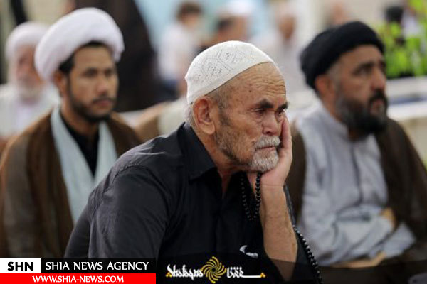 مراسم عزاداری شهادت امام جعفرصادق (ع) در دفتر آیت الله صافی گلپایگانی