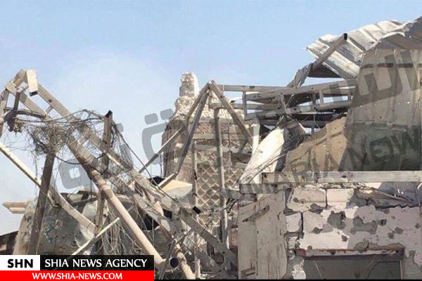 تصاویر آنچه از مسجد جامع موصل باقی مانده است