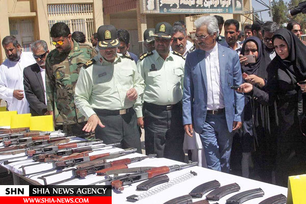 تصاویر اشیای کشف شده از ۲ باند بین‌المللی موادمخدر