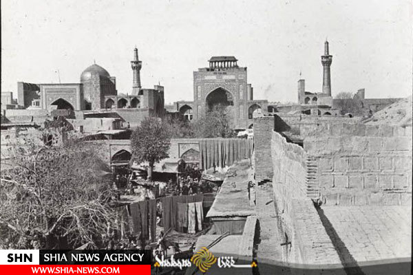 تصاویر ۱۰۰ سال پیش از حرم امام رضا و حرم حضرت معصومه