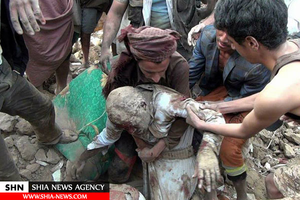 جنایت وحشیانه جنگنده‌های ائتلاف سعودی در یمن+ تصاویر