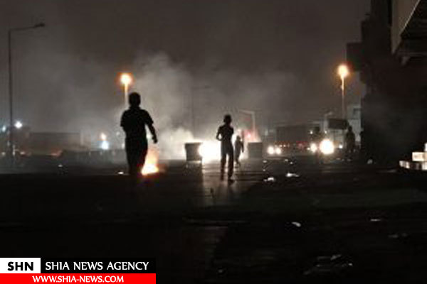 اعتراضات مردم بحرین در همبستگی با شیعیان عوامیه+ تصاویر