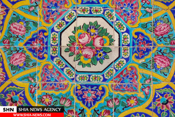 تصاویر کاشی‌کاریهای حرم امام‌ علی(ع) در شهر نجف اشرف