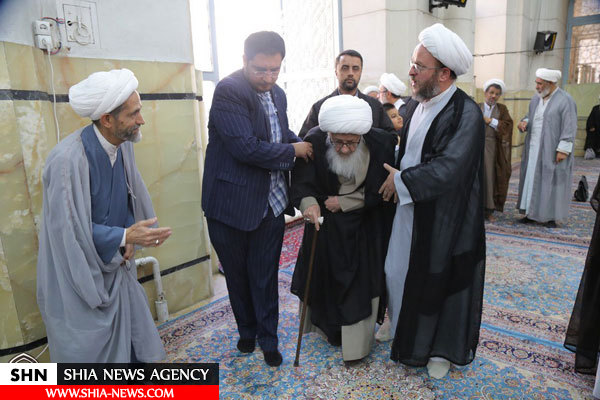 تصاویر آغاز کرسی درس خارج آیت الله العظمی وحید خراسانی تصاویر آغاز کرسی درس خارج آیت الله العظمی وحید خراسانی