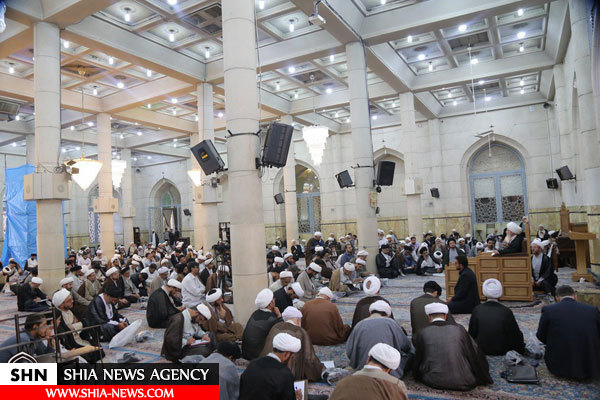 تصاویر آغاز کرسی درس خارج آیت الله العظمی وحید خراسانی تصاویر آغاز کرسی درس خارج آیت الله العظمی وحید خراسانی