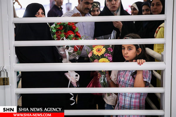 تصاویر بازگشت اولین کاروان حجاج ایرانی به کشور