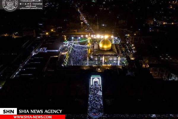 عکس های هوایی از حرم امیر المومنین(ع) در شب عیدغدیر عکس های هوایی از حرم امیر المومنین(ع) در شب عیدغدیر