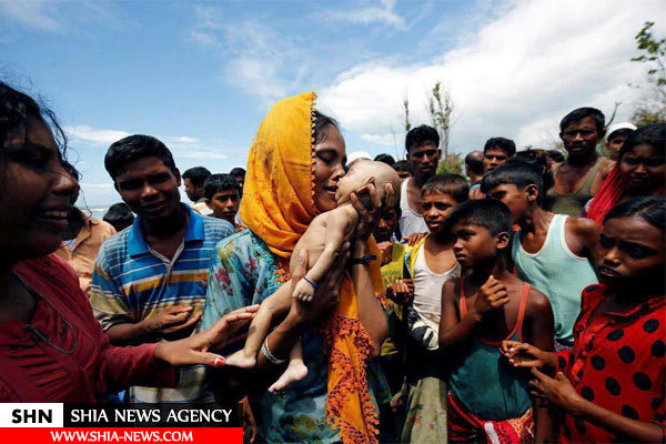 تصویر تکان‌دهنده از سوگواری مادر روهینگیایی
