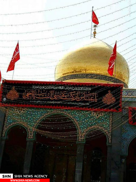 سیاهپوشی حرم حضرت زینب(س) در آستانه محرم سیاهپوشی حرم حضرت زینب(س) در آستانه محرم