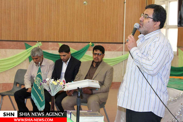 پرچم حرم امیر المؤمنین (ع) میهمان استان های ایران شد+ تصاویر