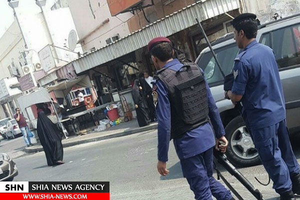 حمله نیروهای آل خلیفه به نمادهای عاشورایی در شهرستان کرزکان بحرین