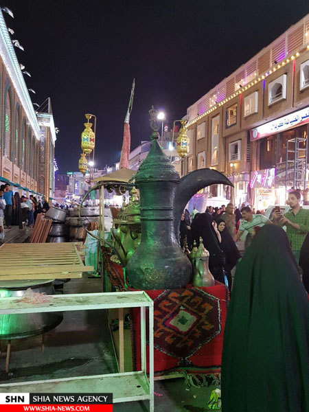 کربلای معلی سیاه پوش شد+ تصاویر