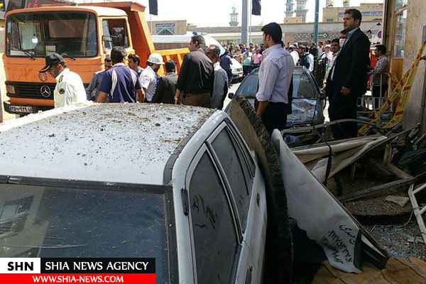 انفجار در واحد اقامتی مقابل حرم حضرت معصومه (س) + تصاویر