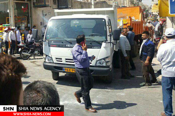 انفجار در واحد اقامتی مقابل حرم حضرت معصومه (س) + تصاویر