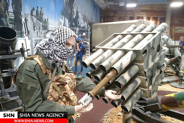 نمایش غنایم به دست آمده از داعش در مسکو + تصویر