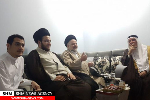 دیدار رئیس اوقاف اهل سنت عراق باحجت الاسلام والمسلمین شهرستانی