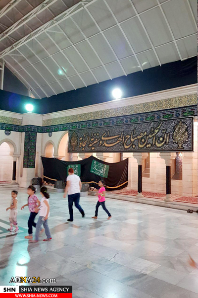 حرم حضرت رقیه(س) در ایام ماه محرم