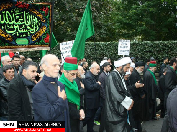 تصاویر راهپیمایی روز عاشورا در لندن