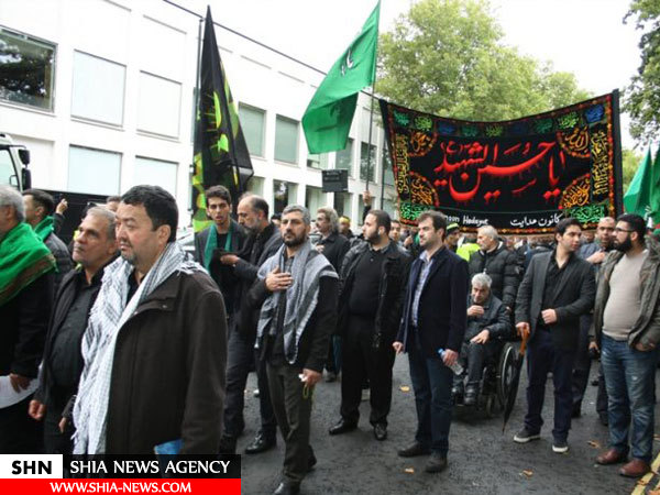 تصاویر راهپیمایی روز عاشورا در لندن
