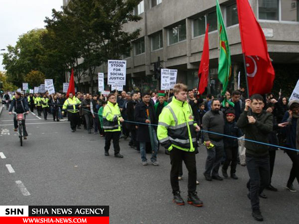 تصاویر راهپیمایی روز عاشورا در لندن