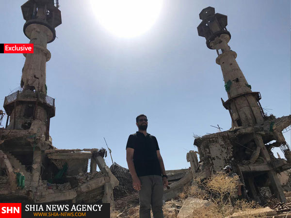اختصاصی/ تصاویر جدید از حرم ویران شده ی حضرت سکینه سلام الله علیها در سوریه