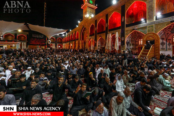 مراسم دعای کمیل در حرم امام علی(ع)