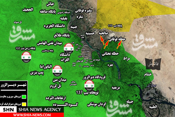 دست‌کم‌گرفتن داعش چه خسارت‌هایی را به نیروهای جبهه مقاومت وارد کرد؟ +نقشه میدانی و تصاویر