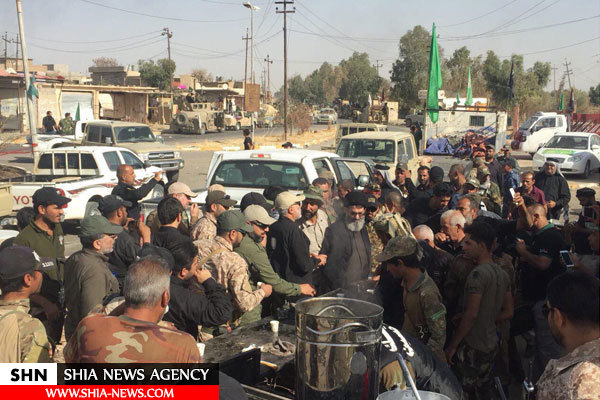 دبیرکل حزب الله عراق از منطقه عملیاتی حویجه بازدید کرد +تصاویر