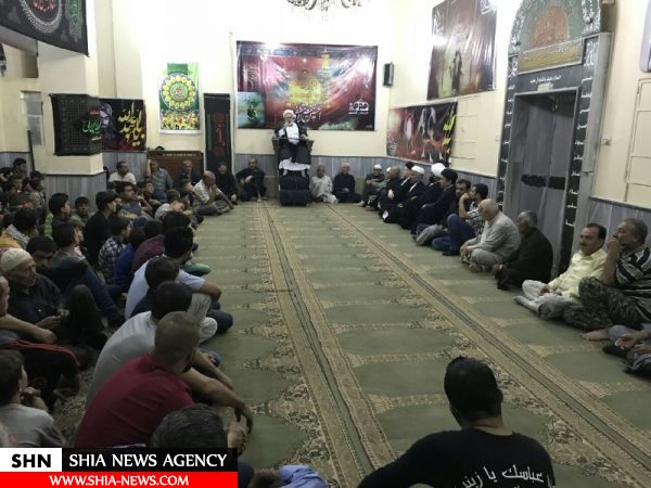 هیئتی از دفتر آیت‌الله‌حکیم در شهر های شیعه نشین نبل و الزهرا حضور یافت