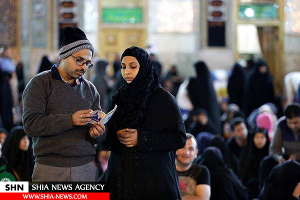 حال‌وهوای حرم رضوی در شب شهادت امام سجاد(ع)