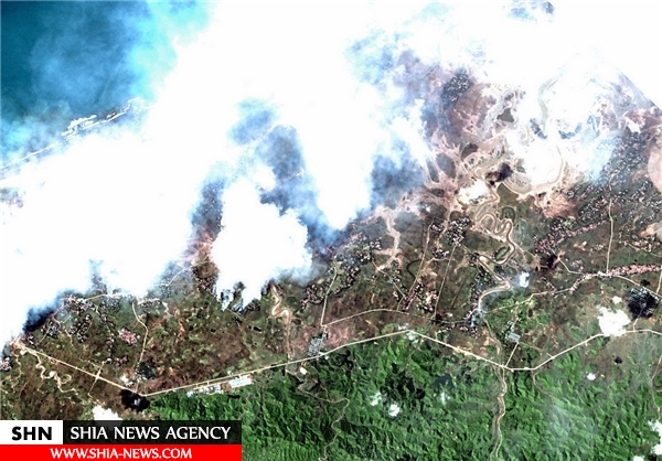 288 روستای اقلیت روهینگیا به آتش کشیده شده‌اند
