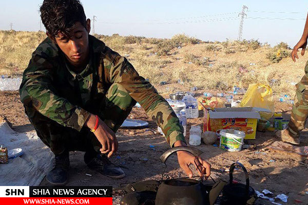مجاهدت رزمندگان حشد الشعبی در آزادسازی مناطق تحت تصرف داعش+تصاویر اختصاصی