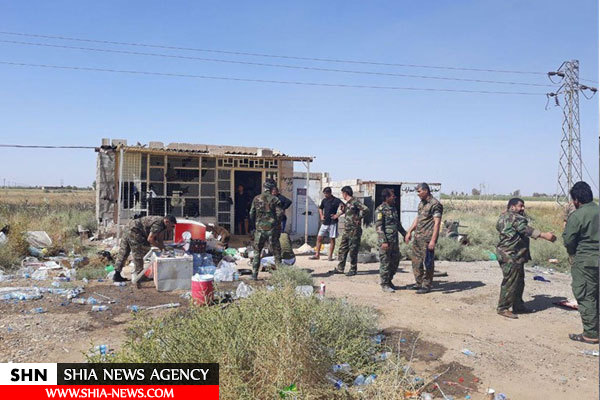 مجاهدت رزمندگان حشد الشعبی در آزادسازی مناطق تحت تصرف داعش+تصاویر اختصاصی