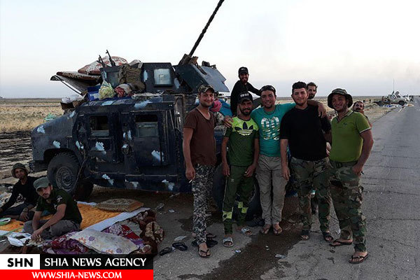 مجاهدت رزمندگان حشد الشعبی در آزادسازی مناطق تحت تصرف داعش+تصاویر اختصاصی