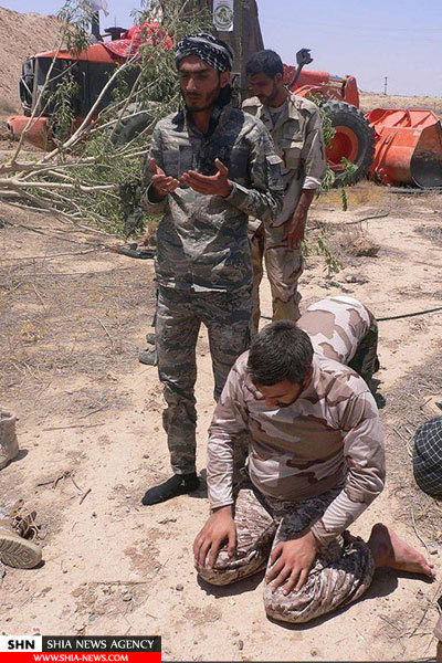 مجاهدت رزمندگان حشد الشعبی در آزادسازی مناطق تحت تصرف داعش+تصاویر اختصاصی