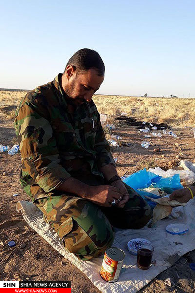 مجاهدت رزمندگان حشد الشعبی در آزادسازی مناطق تحت تصرف داعش+تصاویر اختصاصی