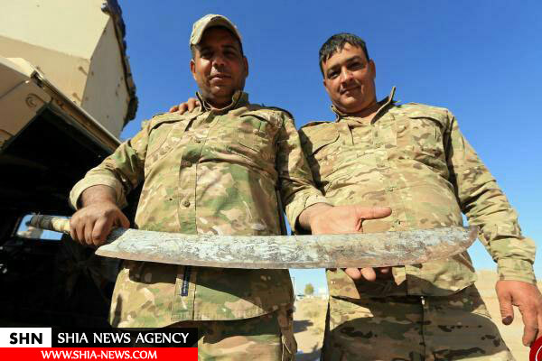 تصاویر یادگاری‌های سیاه داعش در رقه